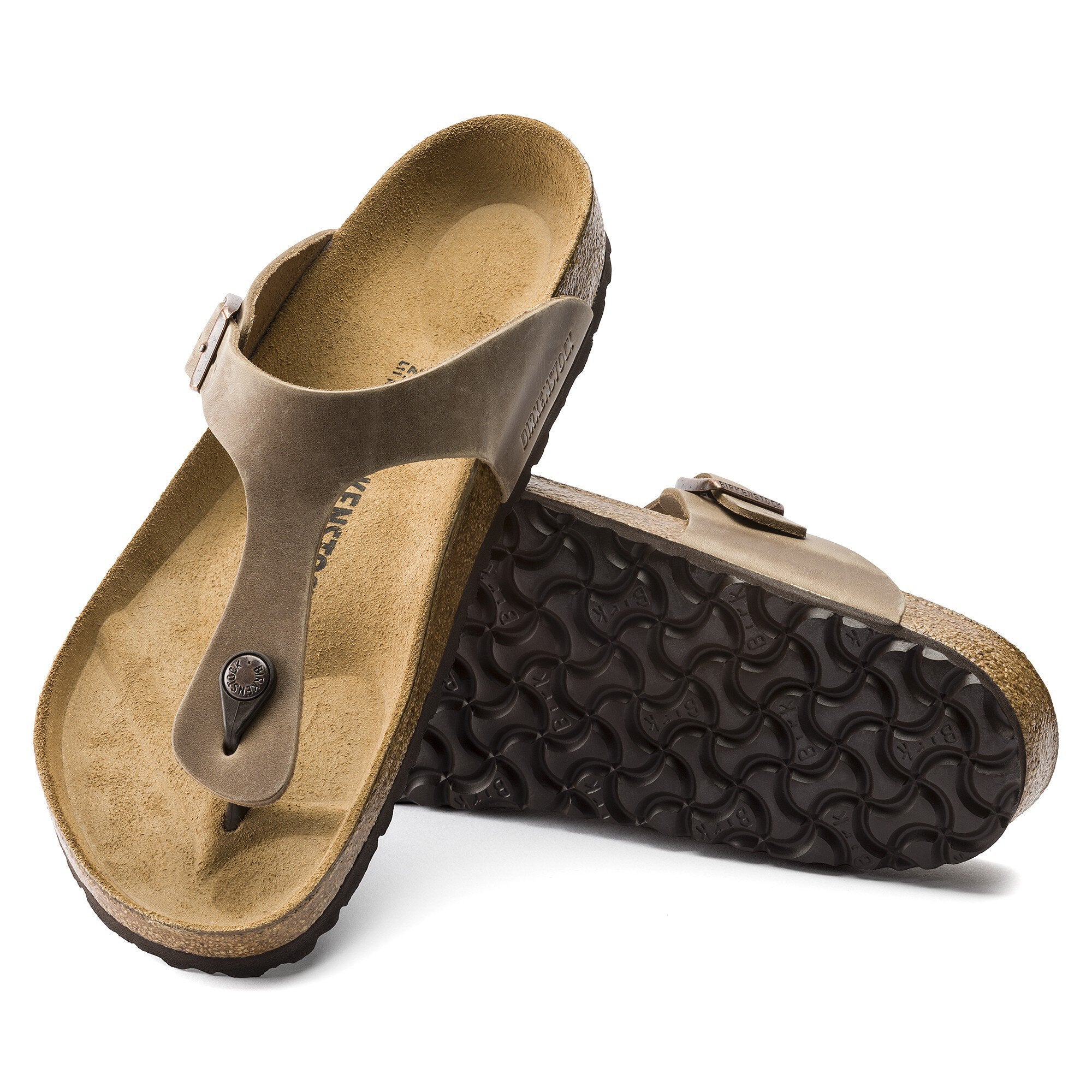 Gizeh Cuir Huilé Tobacco Brown